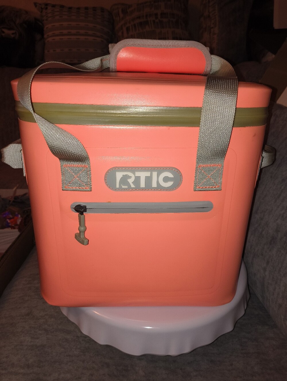 Coral Soft-Sided Cooler Tote ARTIC